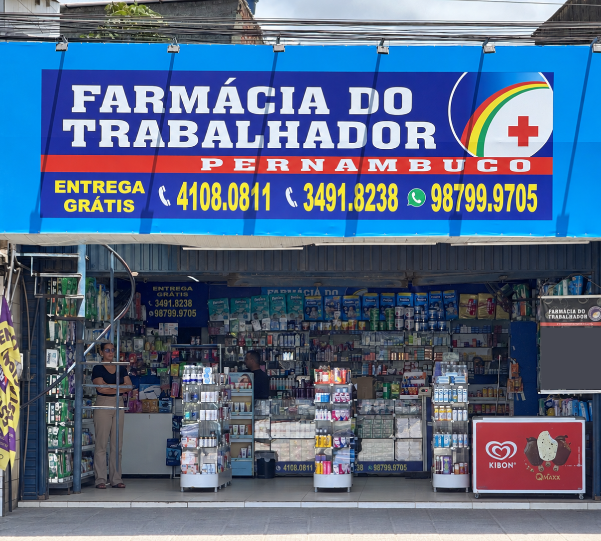 Fachada da Farmácia do Trabalhador – Unidade Maranguape